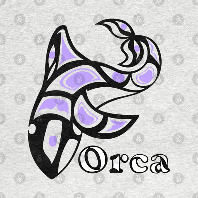 Orca by KendraHowland.Art.Scroll